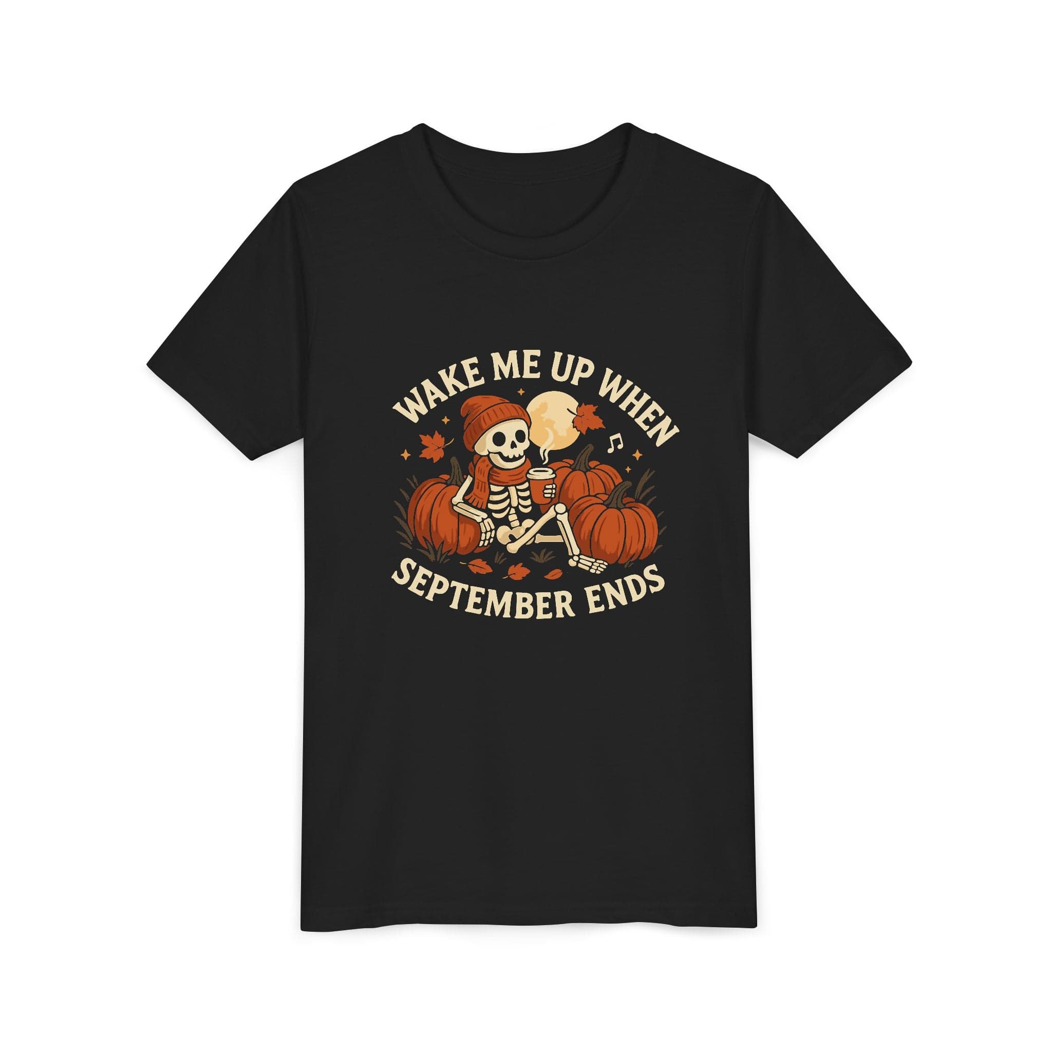 Wake Me Up When September Ends Youth Tee S / Black