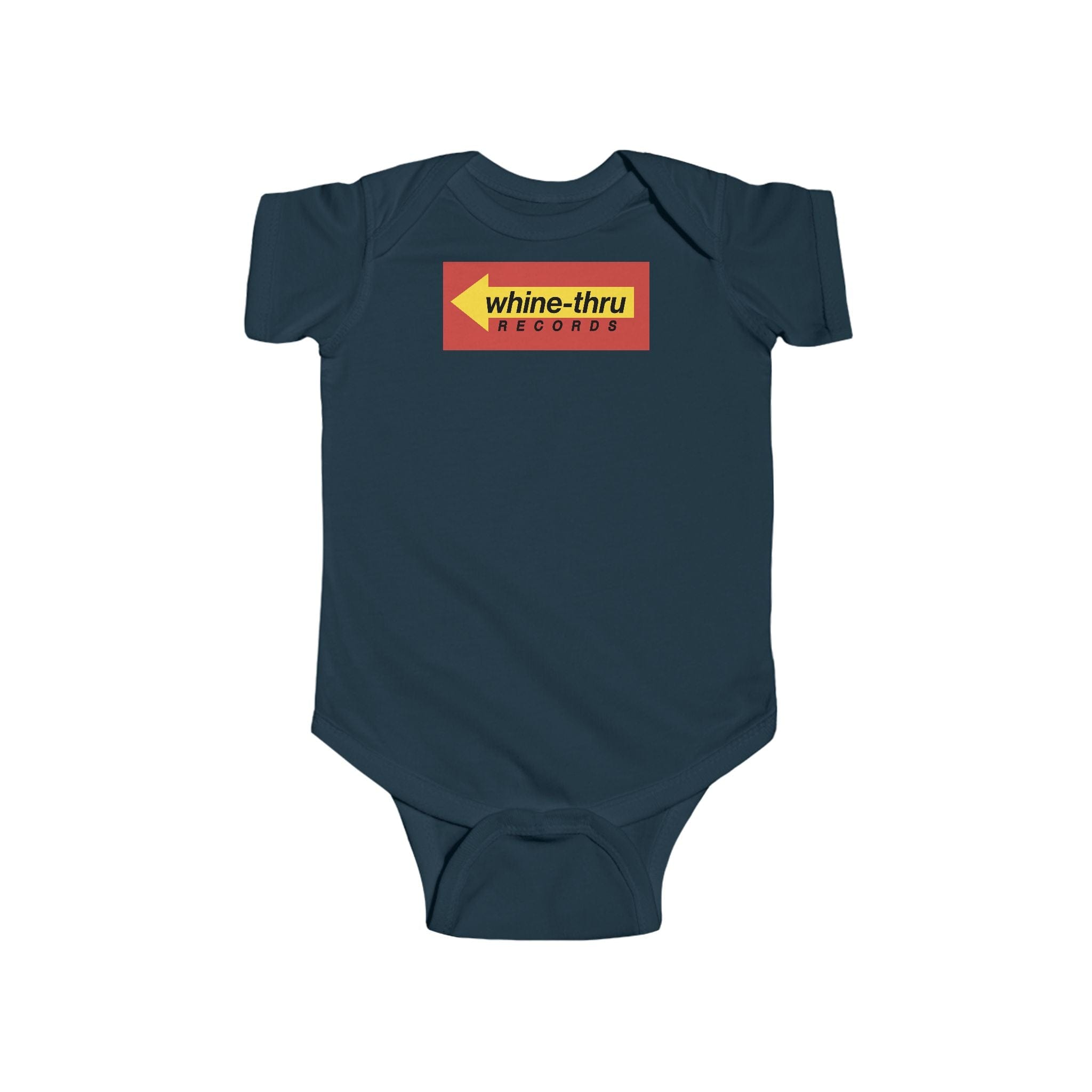 Whine-Thru Records - Onesie UK Navy / NB (0-3M)