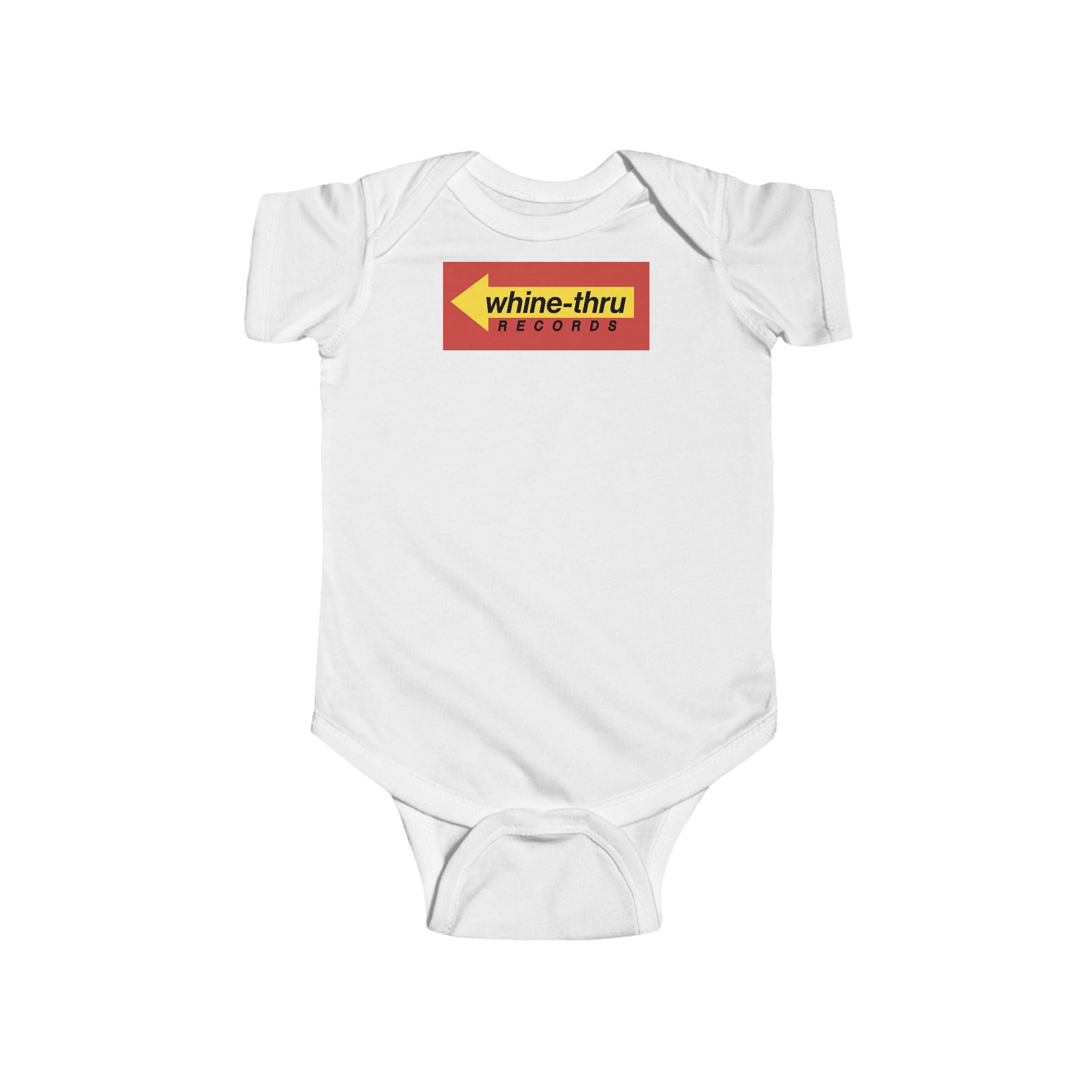 Whine-Thru Records - Onesie UK White / NB (0-3M)